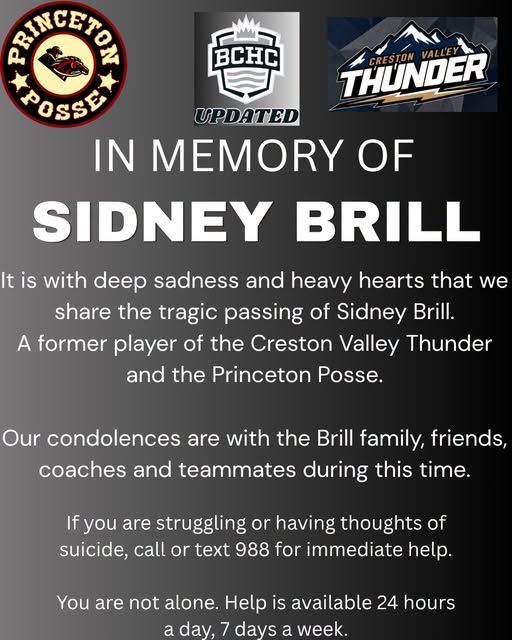 Sidney Brill suicide British Columbia, Canada death, Obituary