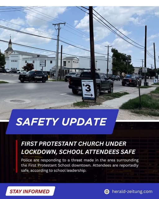 New Braunfels High School Lockdown